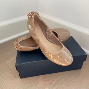 New Cole Haan Ashlyn Ballet Flats - Nude Patent - 7.5 B